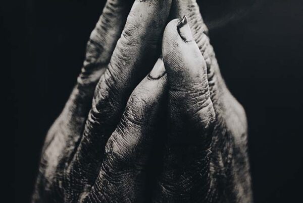 hands together in prayer