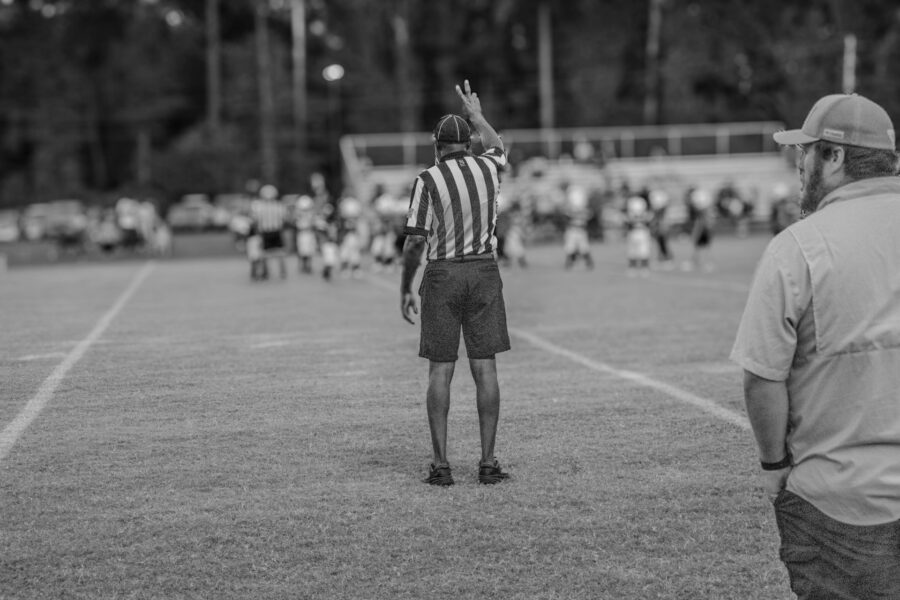 Picture of a referee
