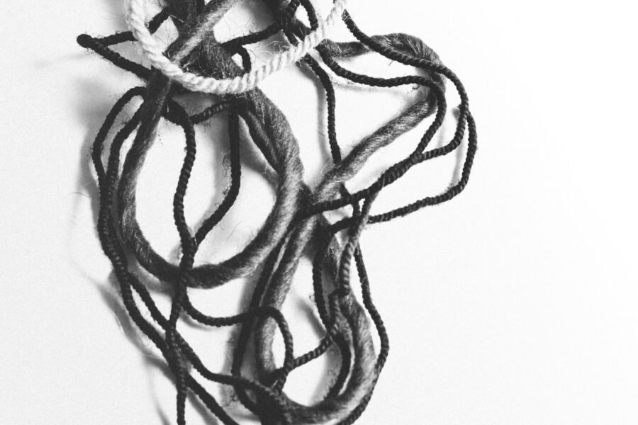 Tangled string