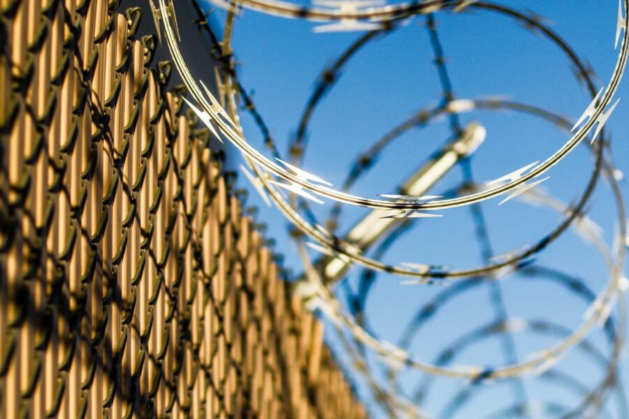 Barbed wire