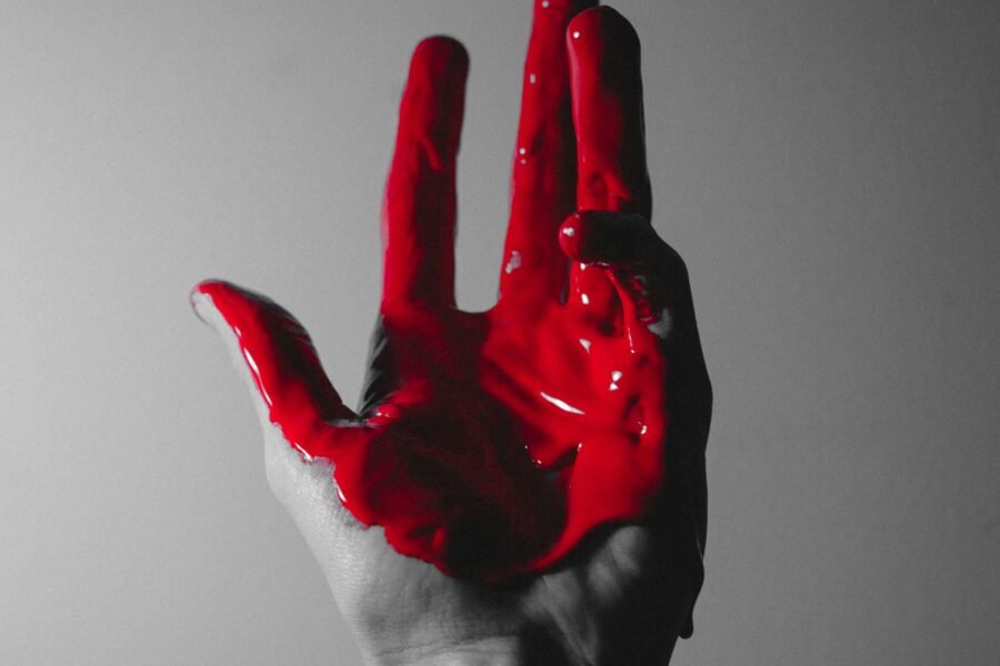 Red hand